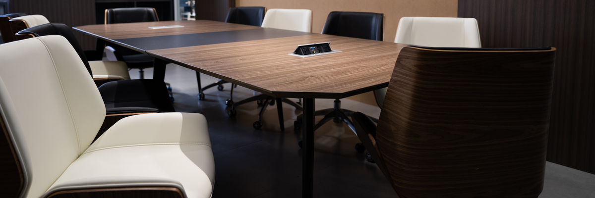 HandO conference table and office chairs