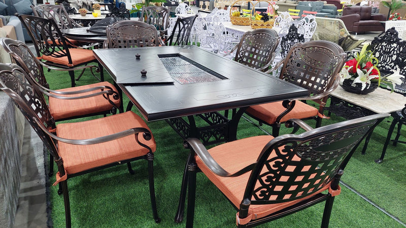 Bradley 6-Seater BBQ Table Set