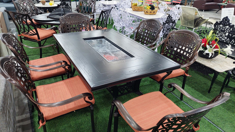 Bradley 6-Seater BBQ Table Set