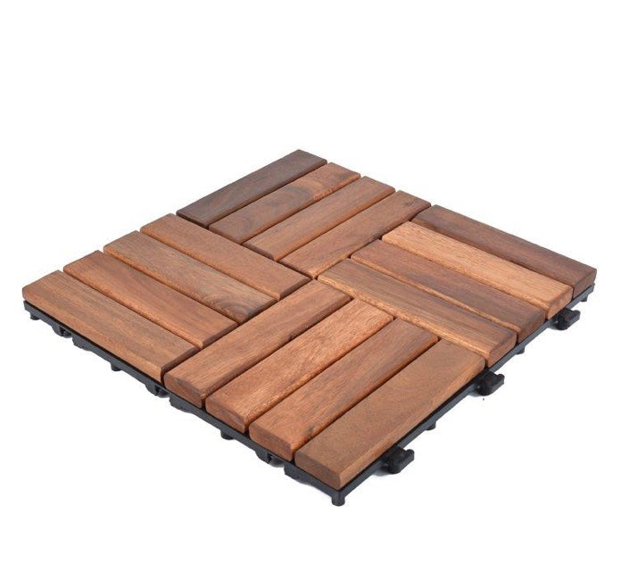 Solid Acacia Wood Deck Tile