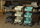 Audrey 3 Layer Metal Cart