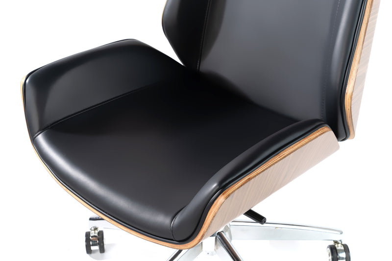 Gavin High Back Executive Chair (Wood)