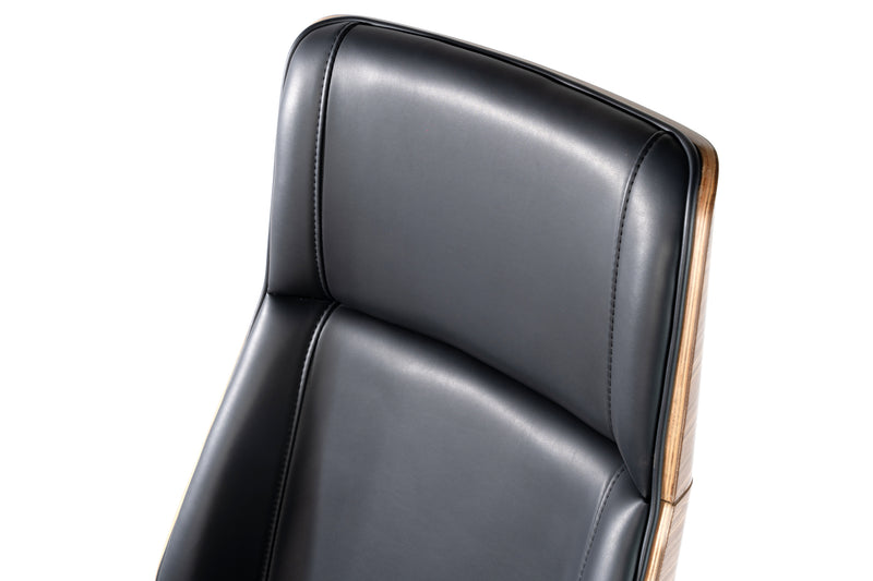 Gavin High Back Executive Chair (Wood)