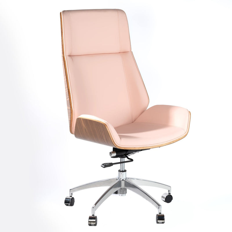 Gavin High Back Executive Chair (Wood)