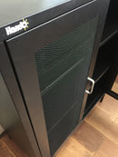 Audrey Metal Grid 2 Door Cabinet