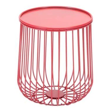 Cage Wire Side Table