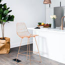 Arlo Plated Bar Stool
